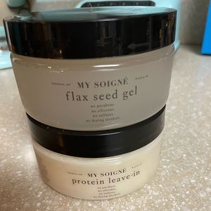 My Soigne / Miribel Naturals Hair Gel & Leave in